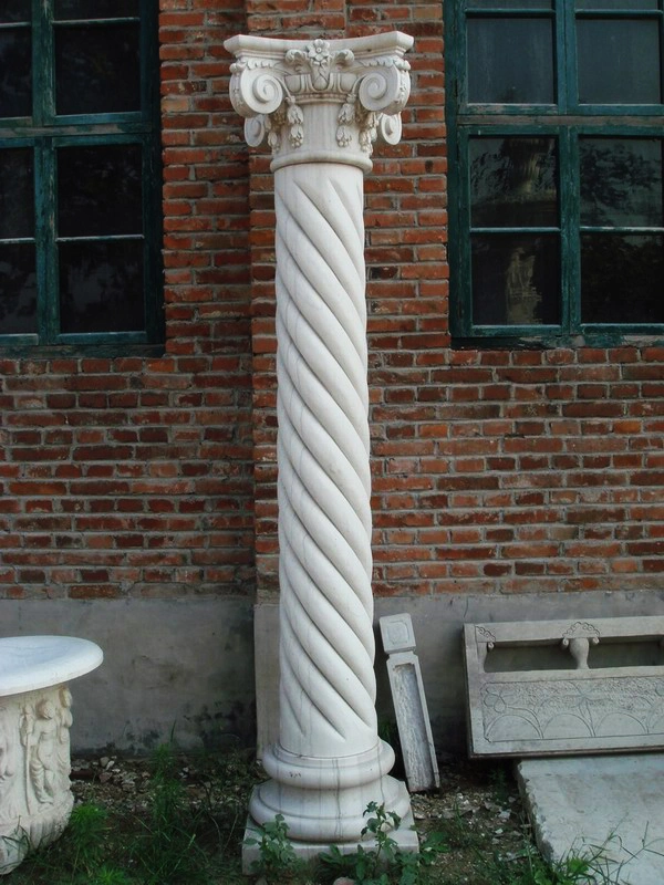 Stone Roman Column Ionic Doric Column