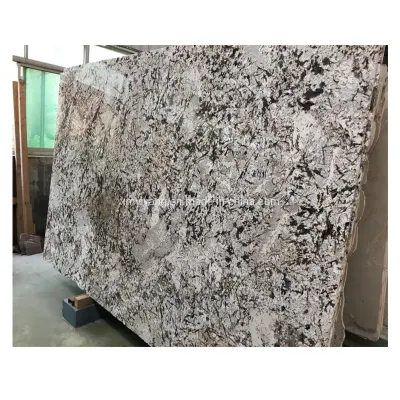 Blanc/gris/noir/marron dalles de pierre naturelle/carreaux de granit pour comptoir/vanité/table/île/table/plan de travail en gros
